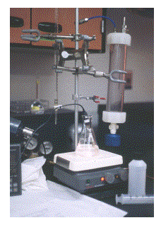 photo of nucleation experiment